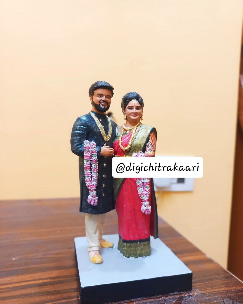 3D couple miniature