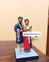 3D couple miniature